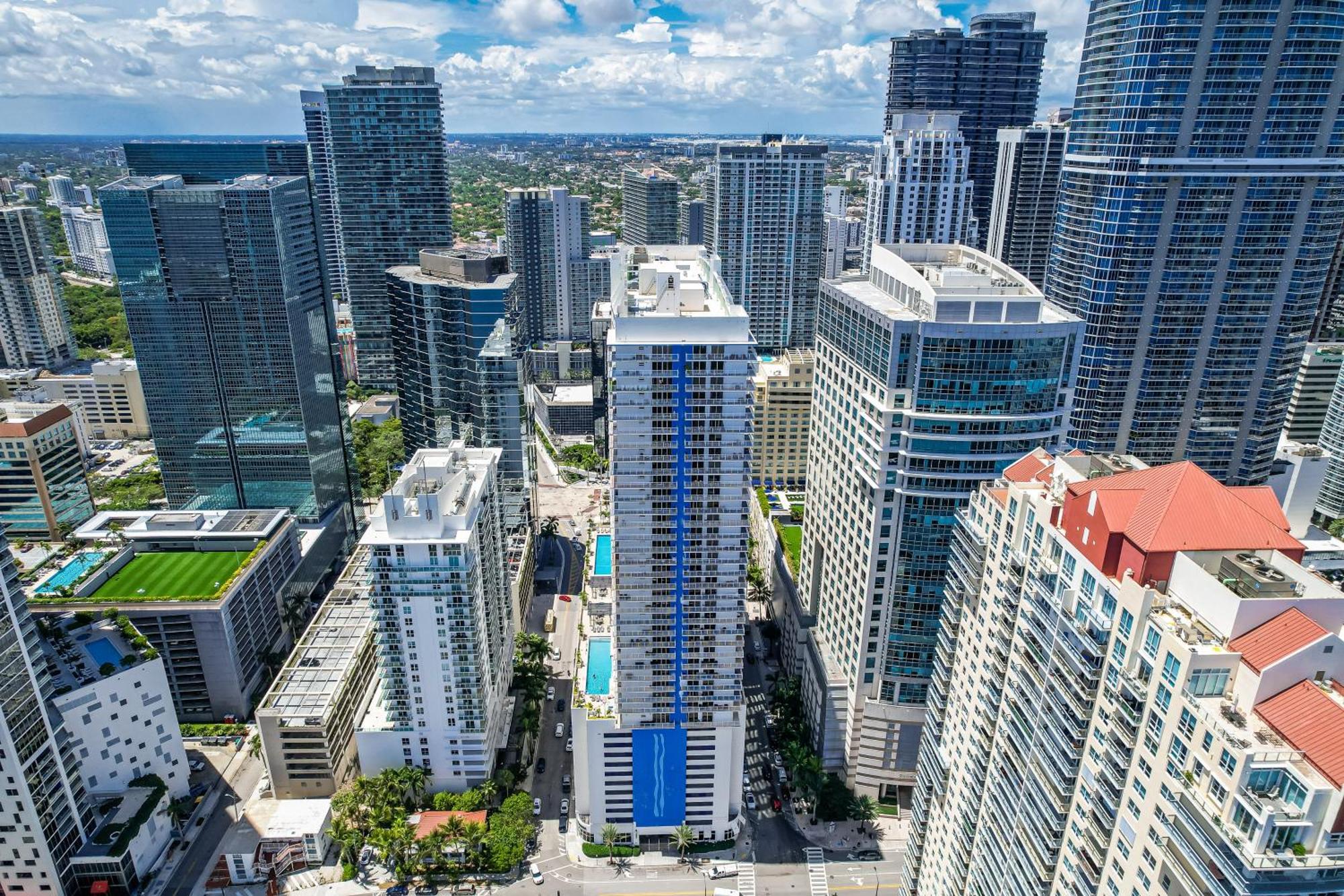 Lux 2B/2B Brickell - Free Parking Lägenhet Miami Exteriör bild