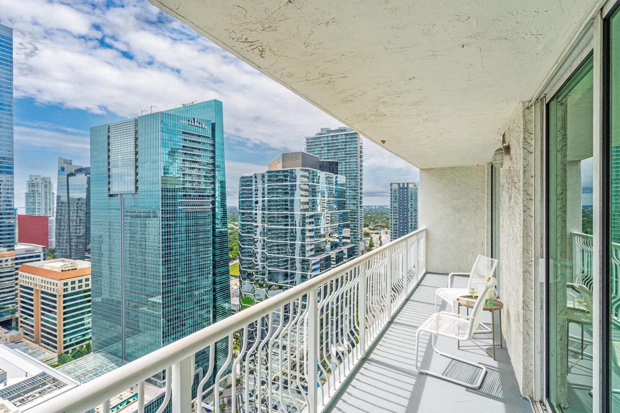 Lux 2B/2B Brickell - Free Parking Lägenhet Miami Exteriör bild