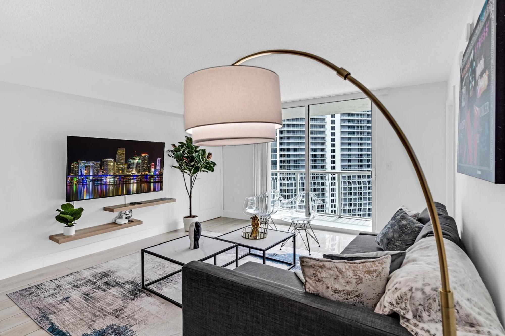 Lux 2B/2B Brickell - Free Parking Lägenhet Miami Exteriör bild