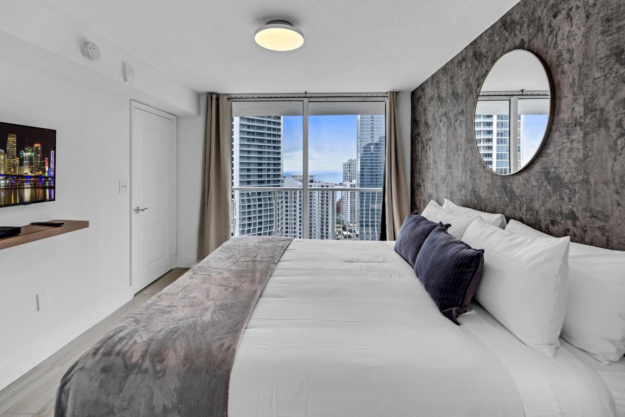 Lux 2B/2B Brickell - Free Parking Lägenhet Miami Exteriör bild